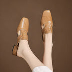 Maribel Genuine Leather Mules