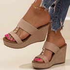The Clara Pearl Wedge