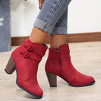 The Loretta Buckle Bootie
