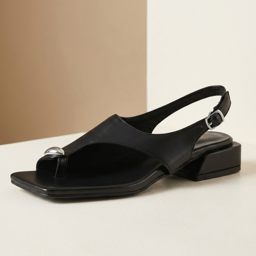 Julianna Sculptural Block Heel