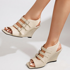 Delaney Triple Buckle Wedge