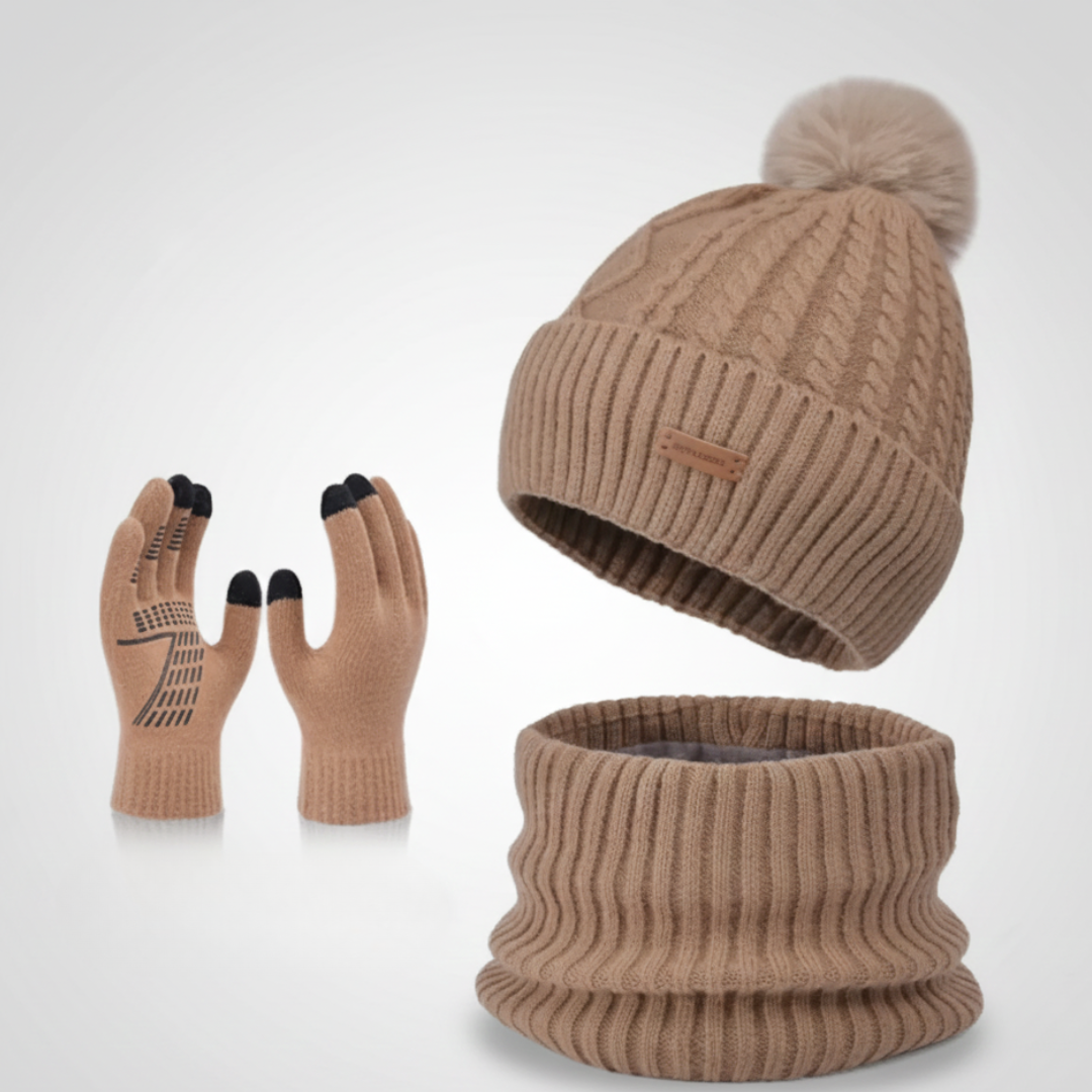 Arctic Shield Knit Winter Trio