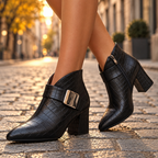 The Audria Buckle Boots