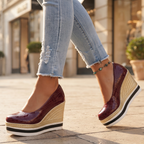 Marbella Croc Wedge