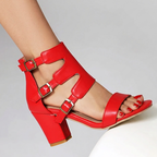 Kendall Triple Buckle Heel