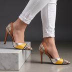 The Presley Patchwork Heels