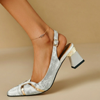 The Luna Velvet Heel