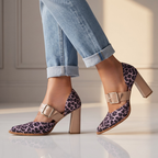 Aveline Leopard Heel