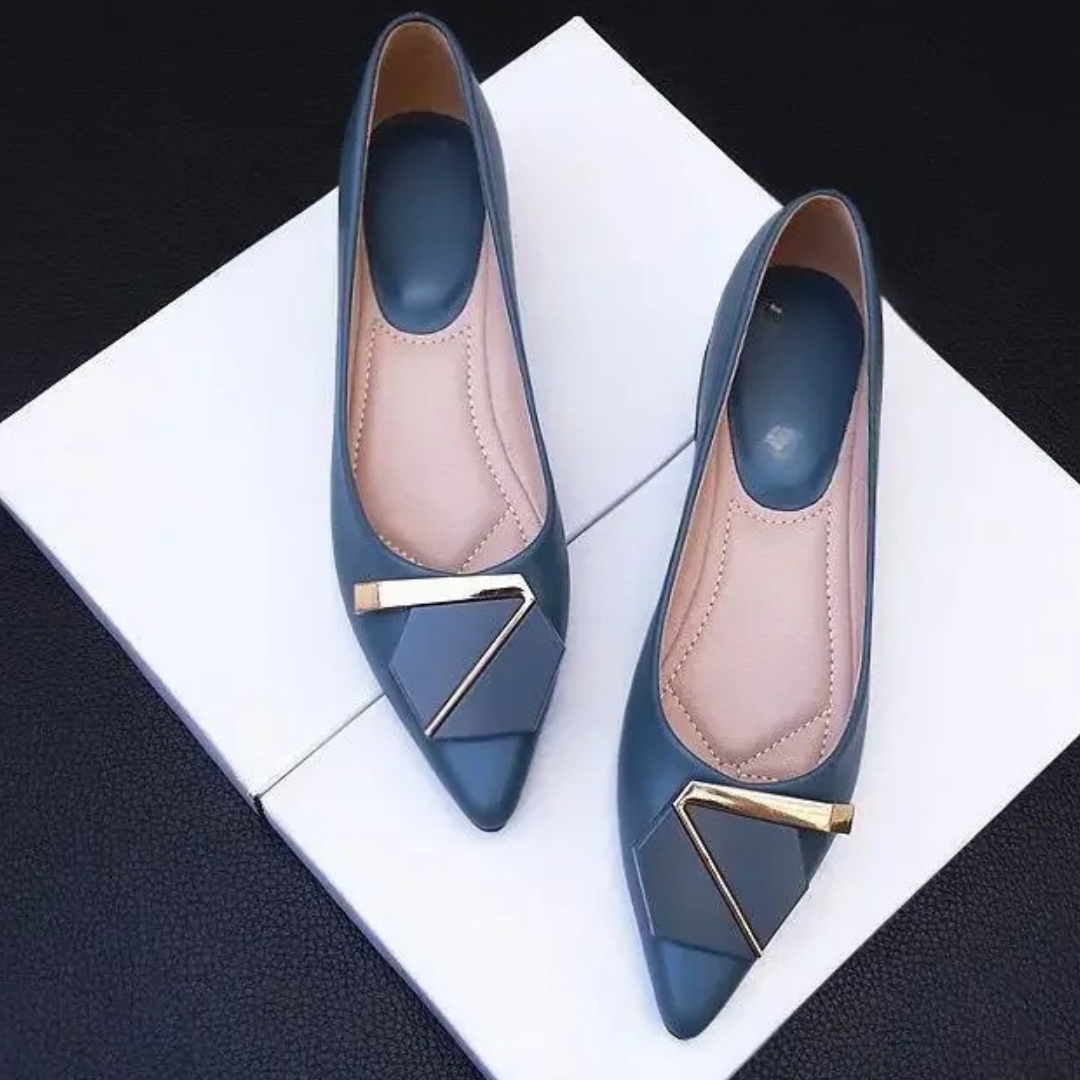 Aveline Pointed-Toe Flat