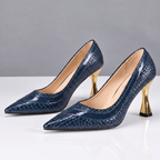 The Livianna Metallic Heels