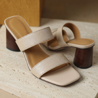 Sophia Genuine Leather Mule