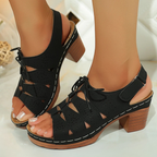 Harbor Breeze Cutout Heels
