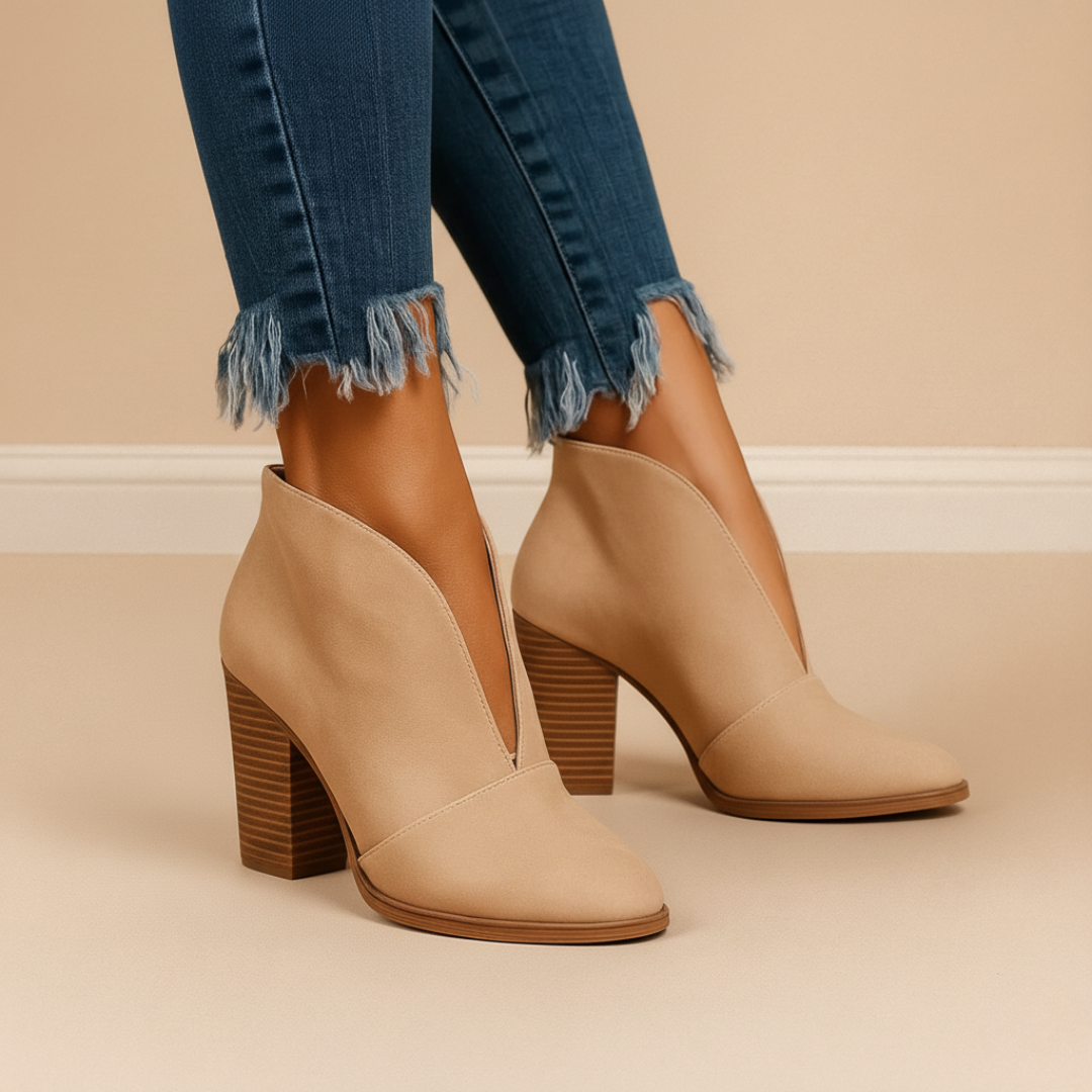 Sienna Leather Ankle Boots