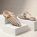 The Elena Woven Mule