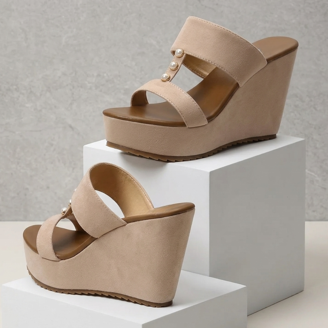 The Clara Pearl Wedge