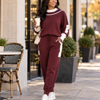 Alina Cozy Knit Casual Set