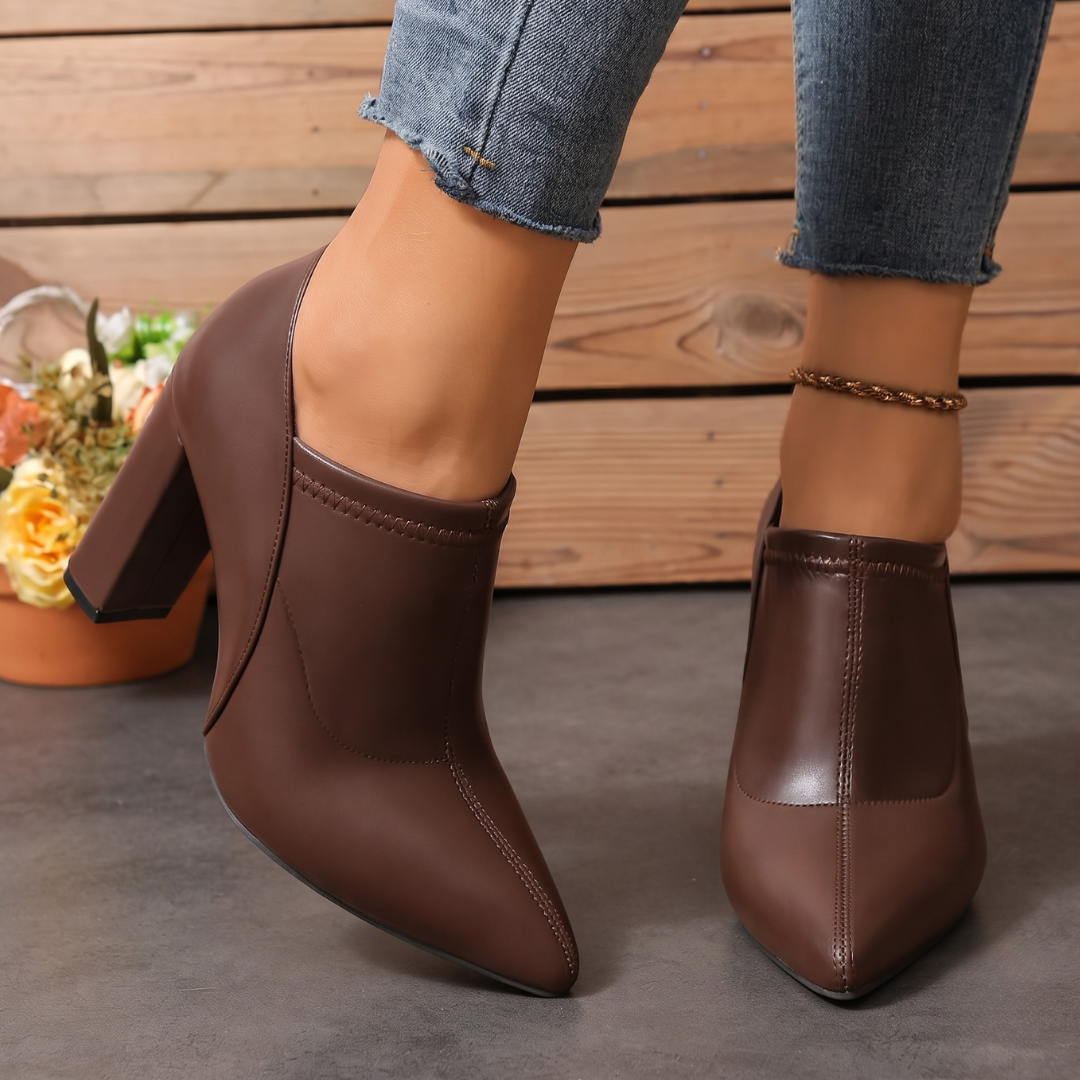The Emery Pointed Bootie