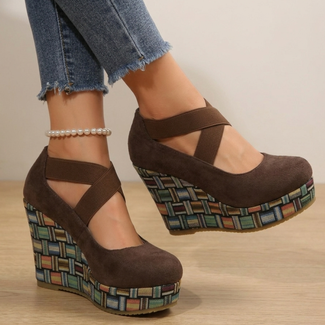 Harper Patchwork Wedges