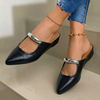 Aria Statement Buckle Mule