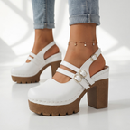 Briar Double-Strap Heel