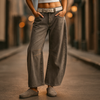 Mia Vintage-Wash Cropped Jean