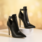 Aria Noir Stiletto Heels