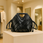 Luna Woven Bucket Bag