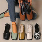 The Monaco Slingback Flats