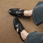 Maribel Genuine Leather Mules