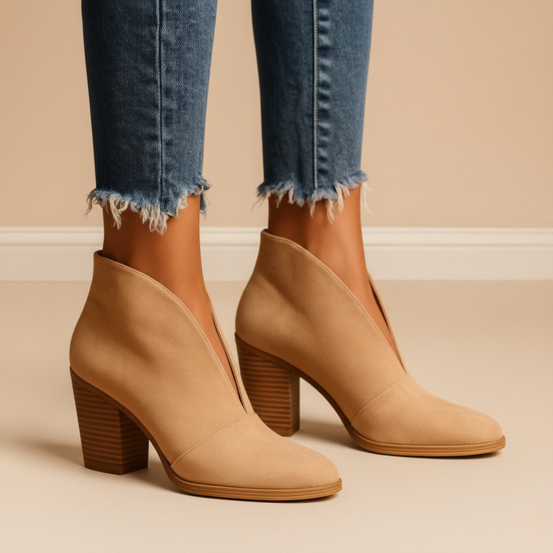 Sienna Leather Ankle Boots