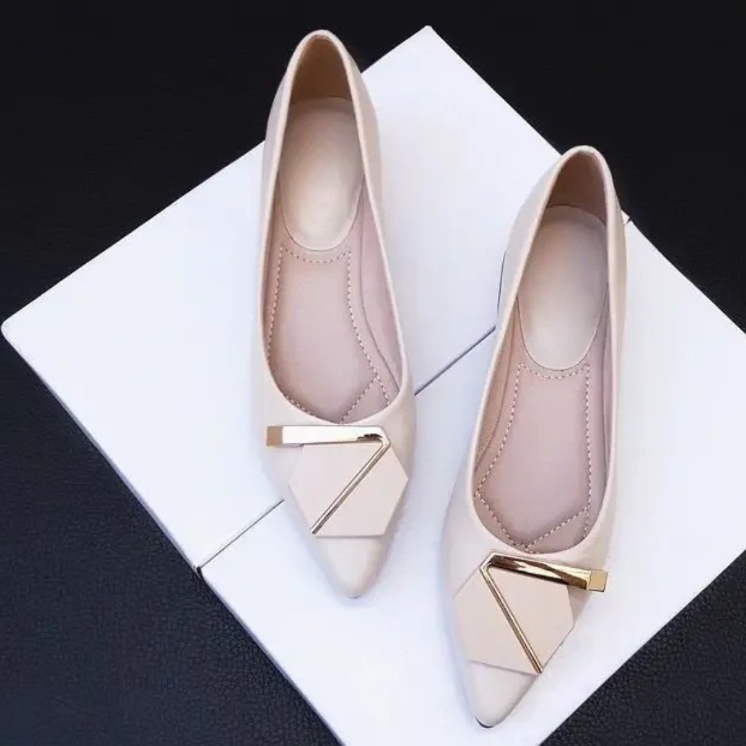 Aveline Pointed-Toe Flat