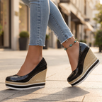 Marbella Croc Wedge