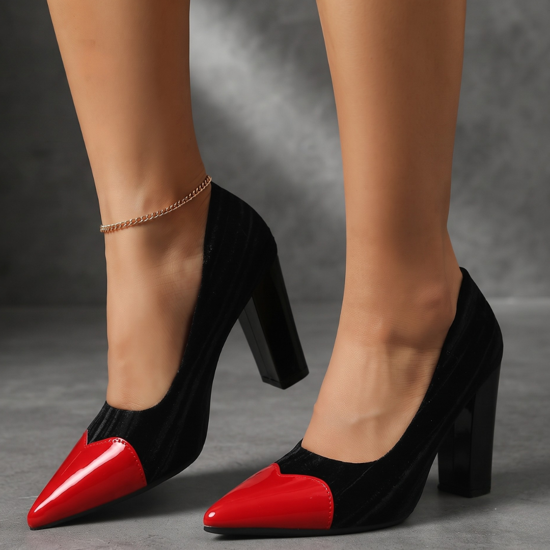 The Rosalie Romance Heel