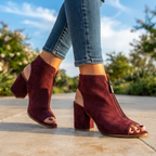 The Zoe Zip Ankle Bootie
