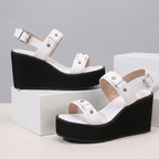 Brooklyn Studded Wedge