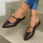 Aria Statement Buckle Mule