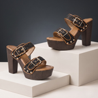 Savannah Buckle Heel