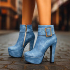 Daisy Denim Boots