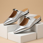 Aria Statement Buckle Mule