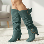 Brielle Double-Buckle Boots