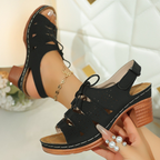 Harbor Breeze Cutout Heels