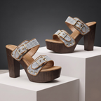 Savannah Buckle Heel