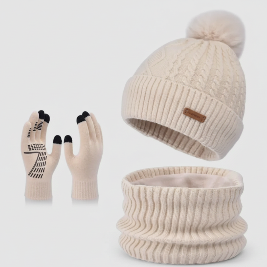 Arctic Shield Knit Winter Trio