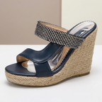Marbella Rhinestone Wedge