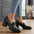 Danica Genuine Leather Heels