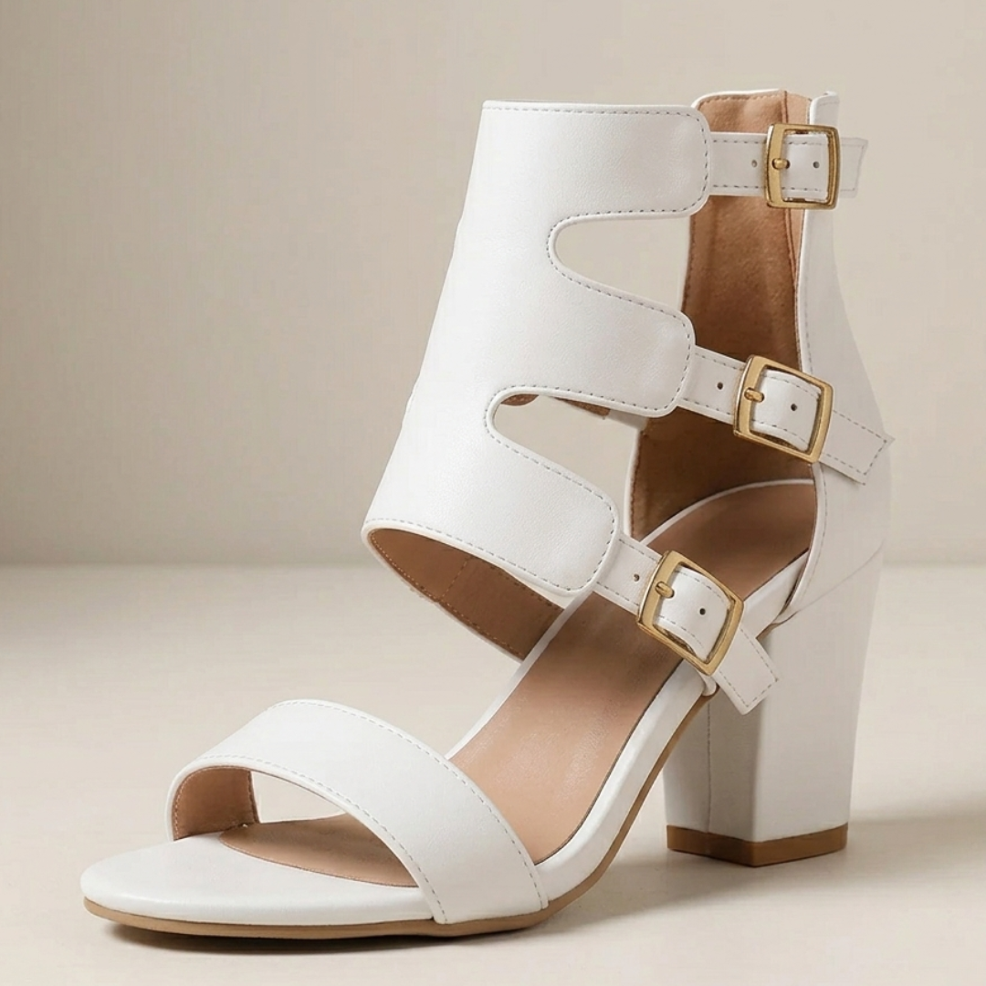 Kendall Triple Buckle Heel
