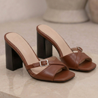 Clara Cross-Strap Mule