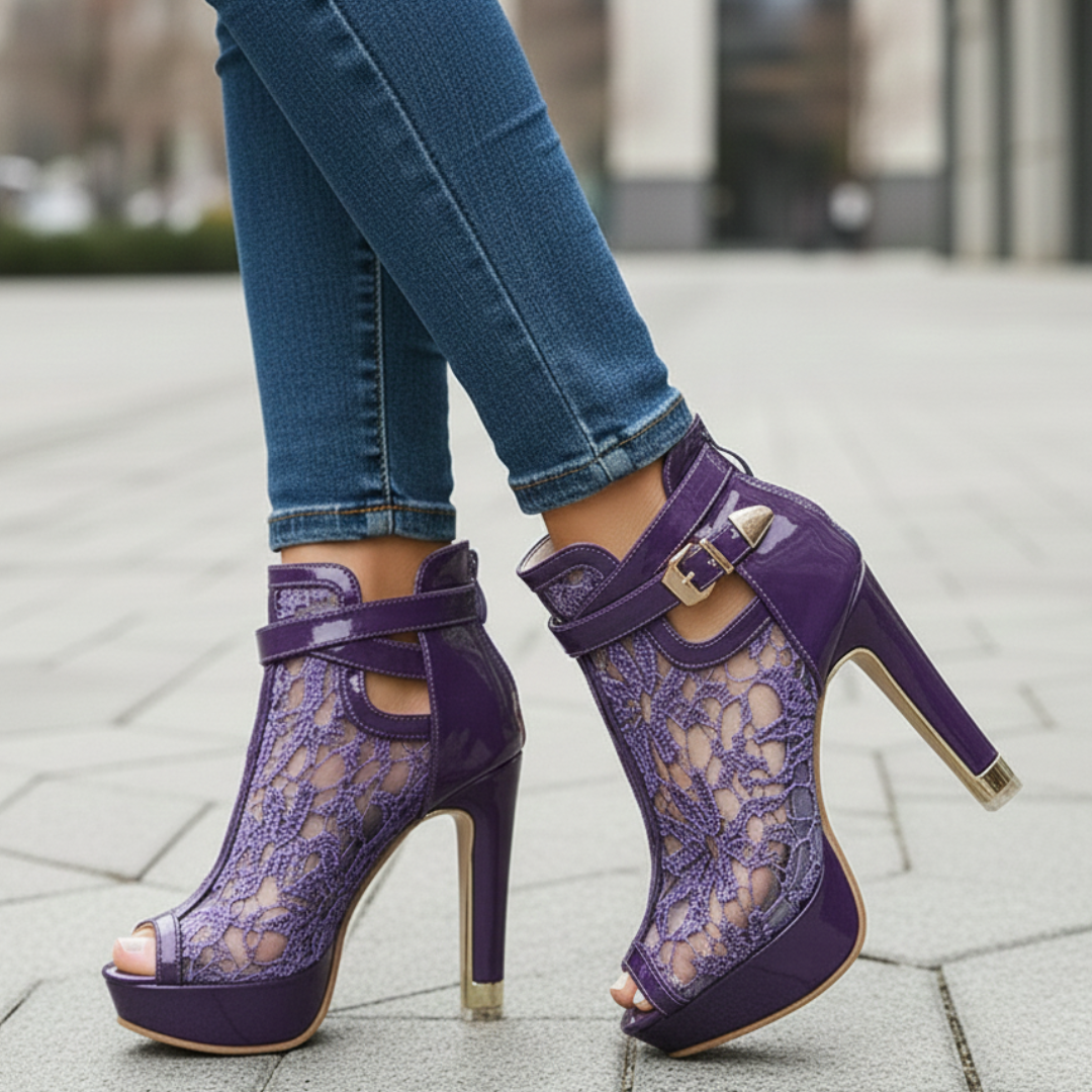 Liana Lace Heels