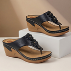 Jasmine Floral Wedge