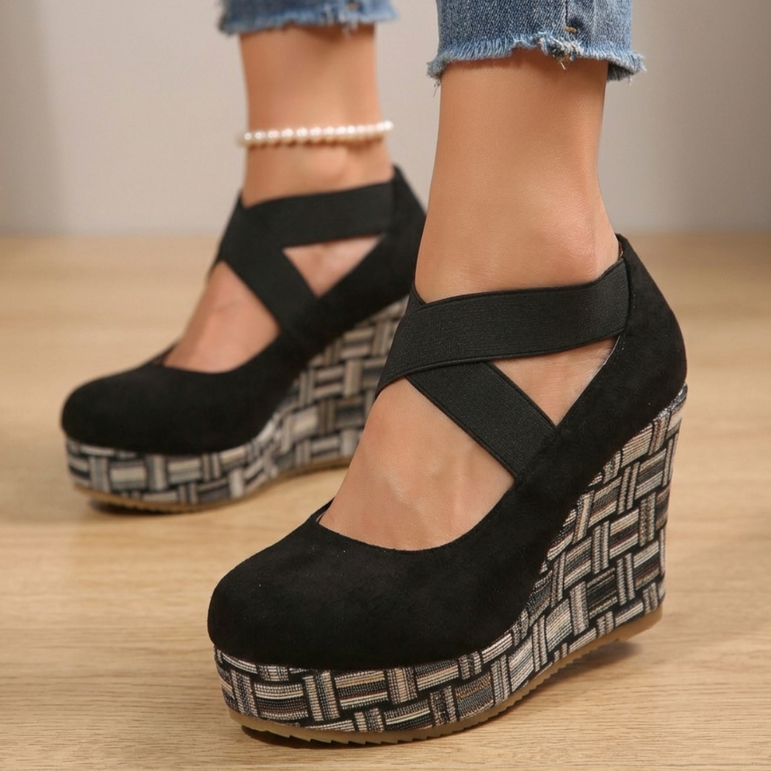 Harper Patchwork Wedges